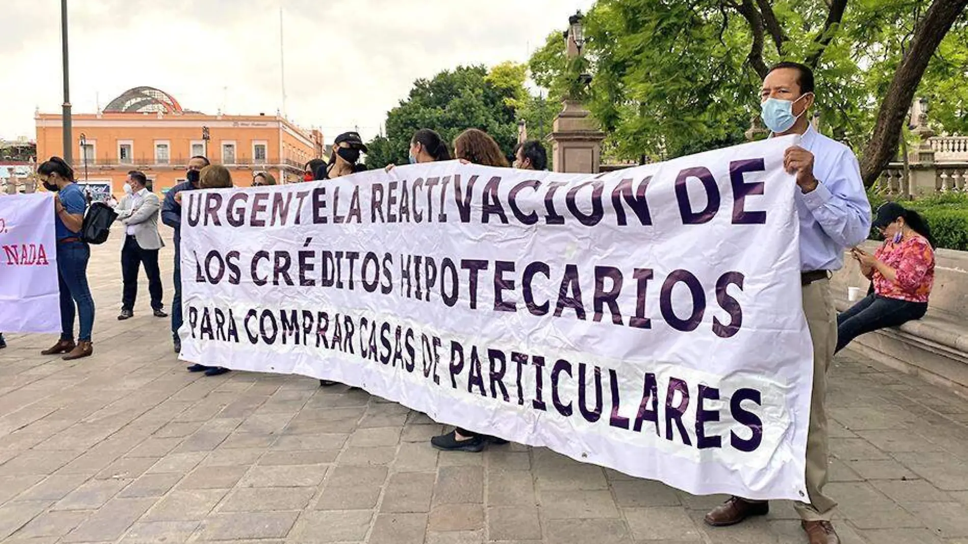 manifestacion de brokers hipotecarios